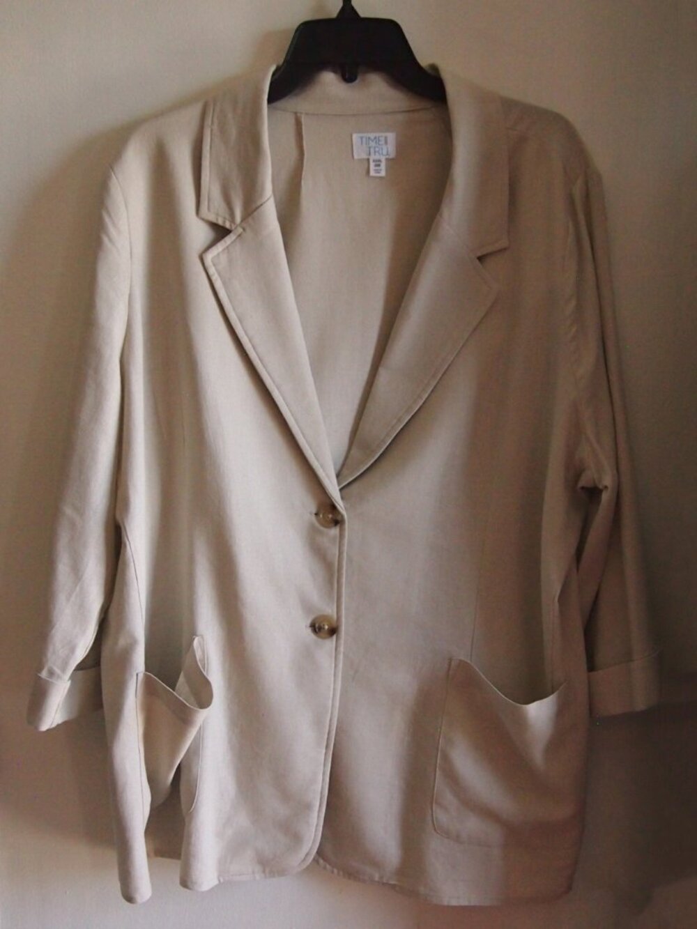 Linen blend jacket (xxl)